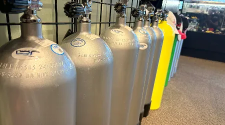 Steel and Aluminum scuba tanks